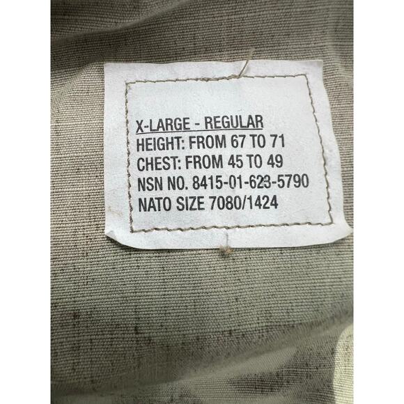 US ARMY MULTICAM SCORPION JACKET SIZE XL REGULAR CURRENT ISSUE NEW WITHOUT TAG - Picture 3 of 15